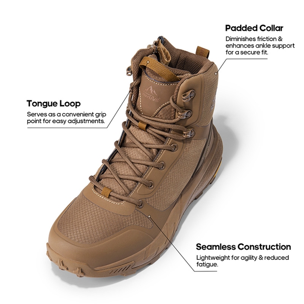 [Metrostrike] Men's Lightweight Military Tactical Boots - COYOTE - 2